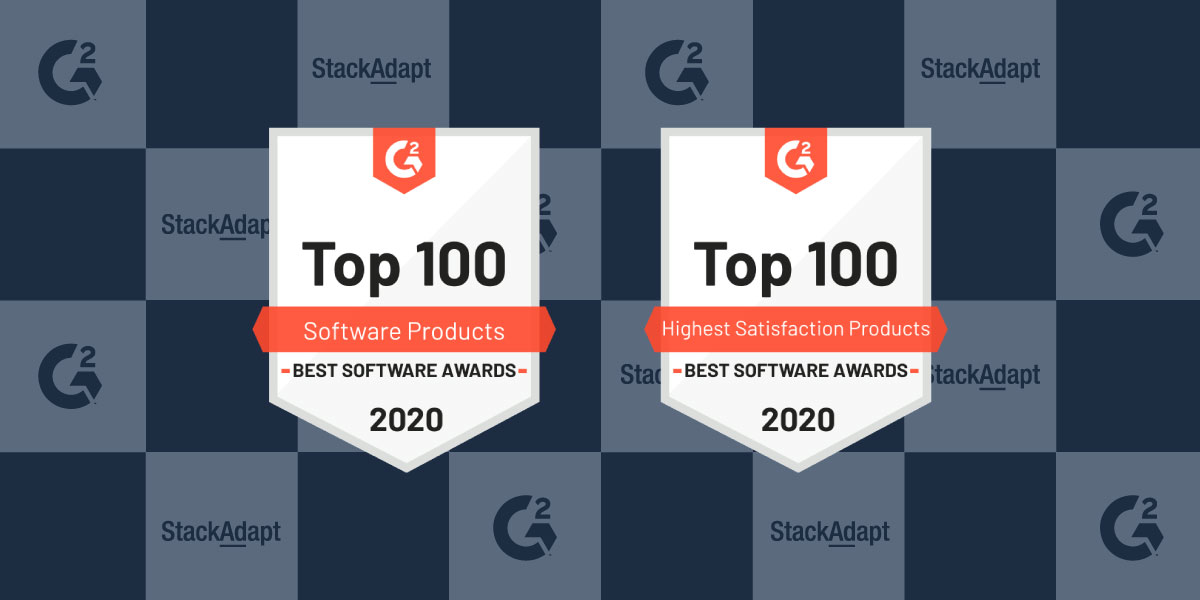 G2 Reveals Best Software Companies 2020: StackAdapt Earns Spot on List