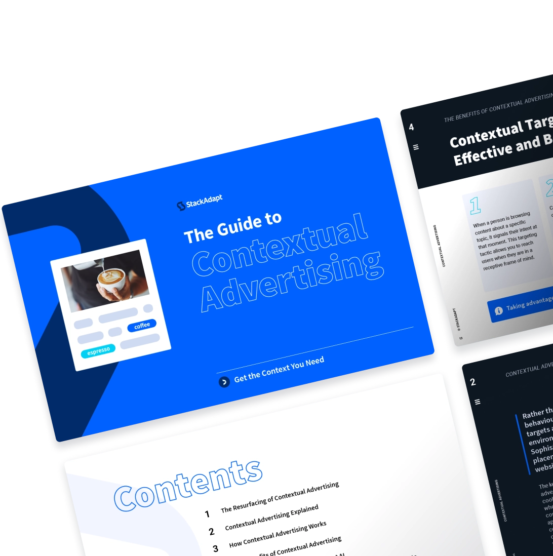 Cover design for contextual advertising guide