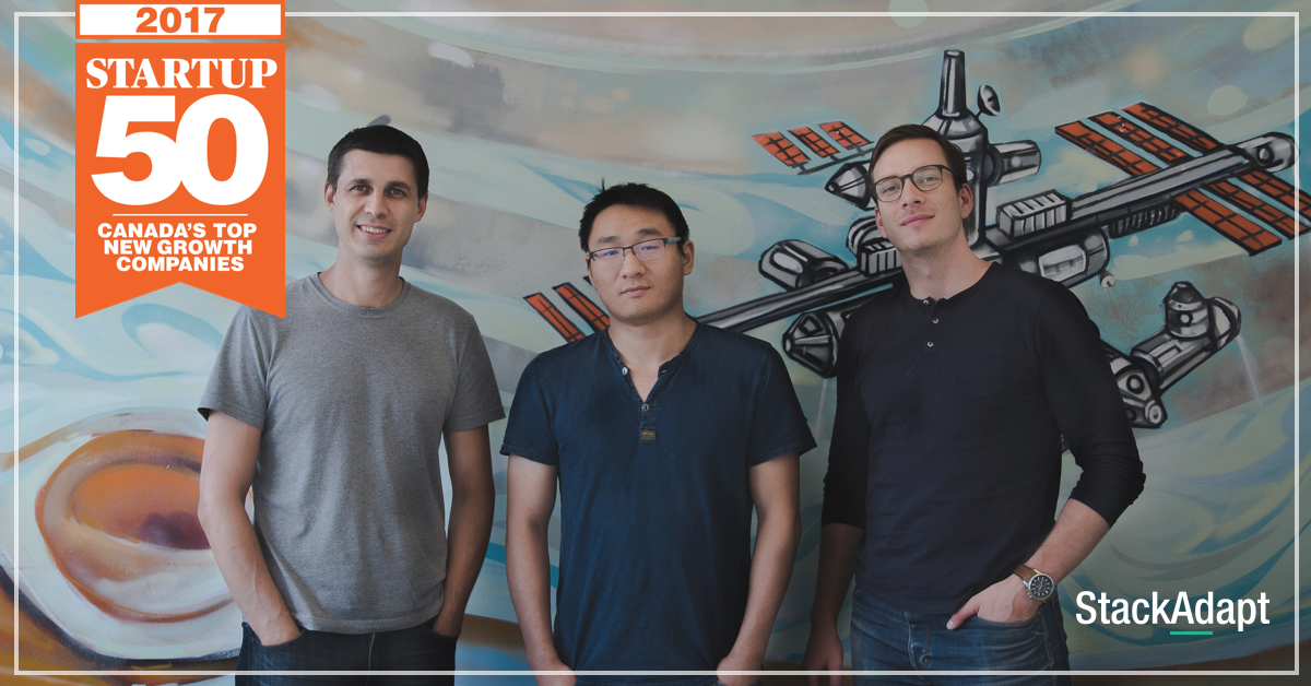 STARTUP 50: StackAdapt Makes Canada’s List of Top Growing Companies